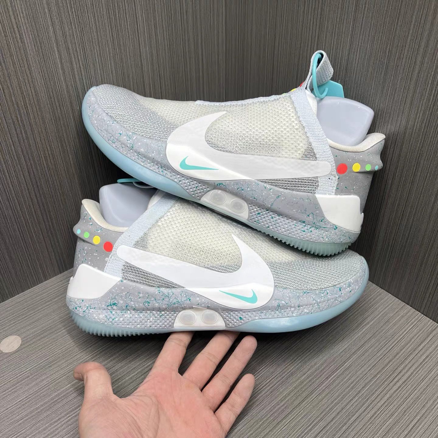 Nike Nike Adapt BB Mag Wolf Grey "Back to the Future" K15 Size US 11 / EU 44 - 5 Thumbnail