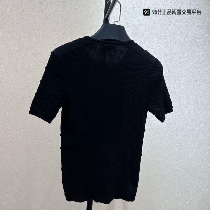 Chanel Chanel Uniform CC Logo T-shirt Black Color | Grailed