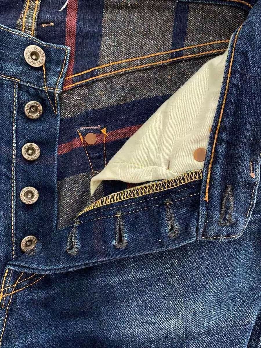 Kapital Straight Leg Denim Jeans Size US 27 - 4 Thumbnail