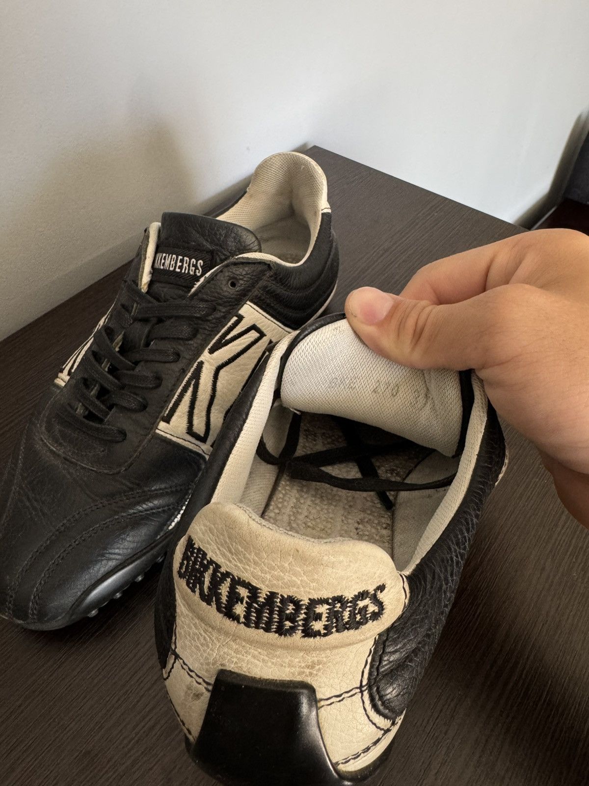 Other Dirk Bikkembergs Dark Gloss Trainers low football sneakers Size US 7 / IT 37 - 5 Thumbnail