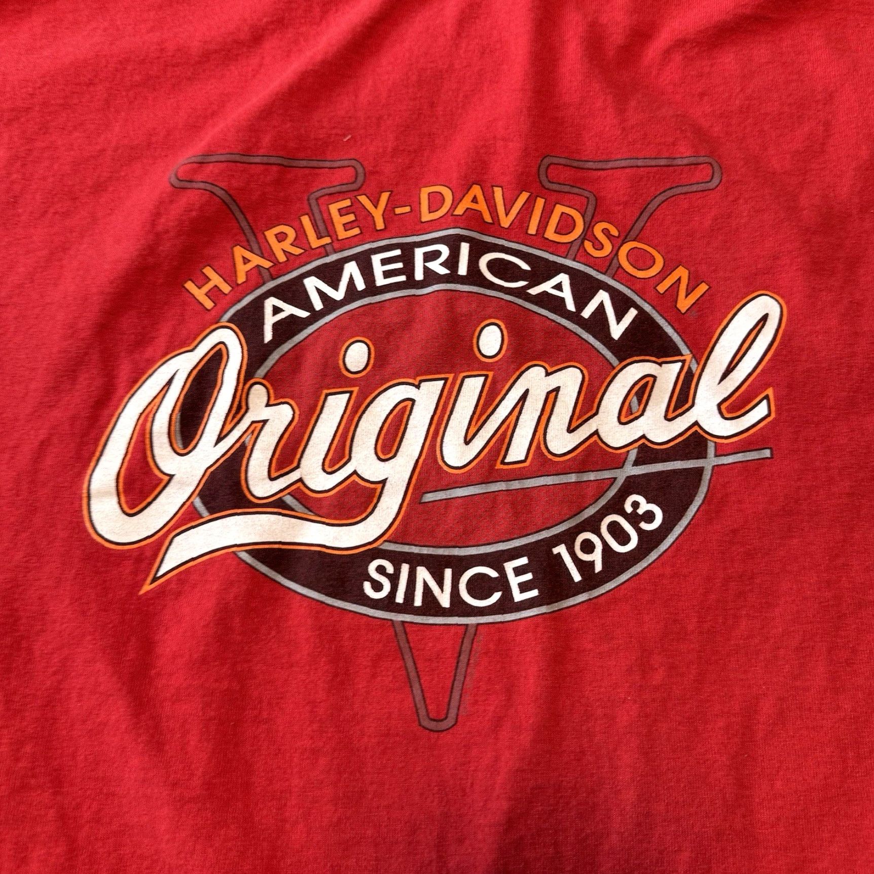 Harley Davidson VINTAGE Harley-Davidson T-Shirt Helsinki Finland Graphic Print Crew Neck Black XL Men 90s Single Stitch Size US XL / EU 56 / 4 - 2 Thumbnail