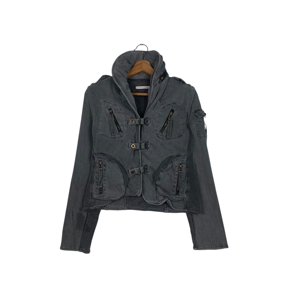 PREFERIR Techwear Cropped Jacket #1802-C16