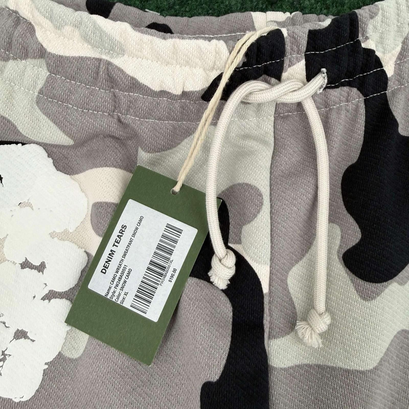 DENIM TEARS Denim Tears Snow Camo Sweatpant XL Size US 36 / EU 52 - 4 Thumbnail