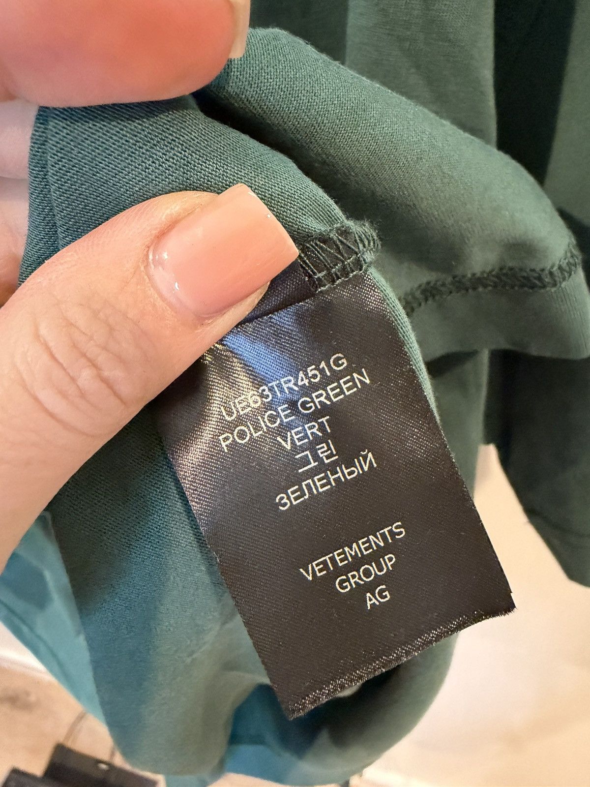 Vetements Vetements Polizei Tee Size US M / EU 48-50 / 2 - 7 Thumbnail