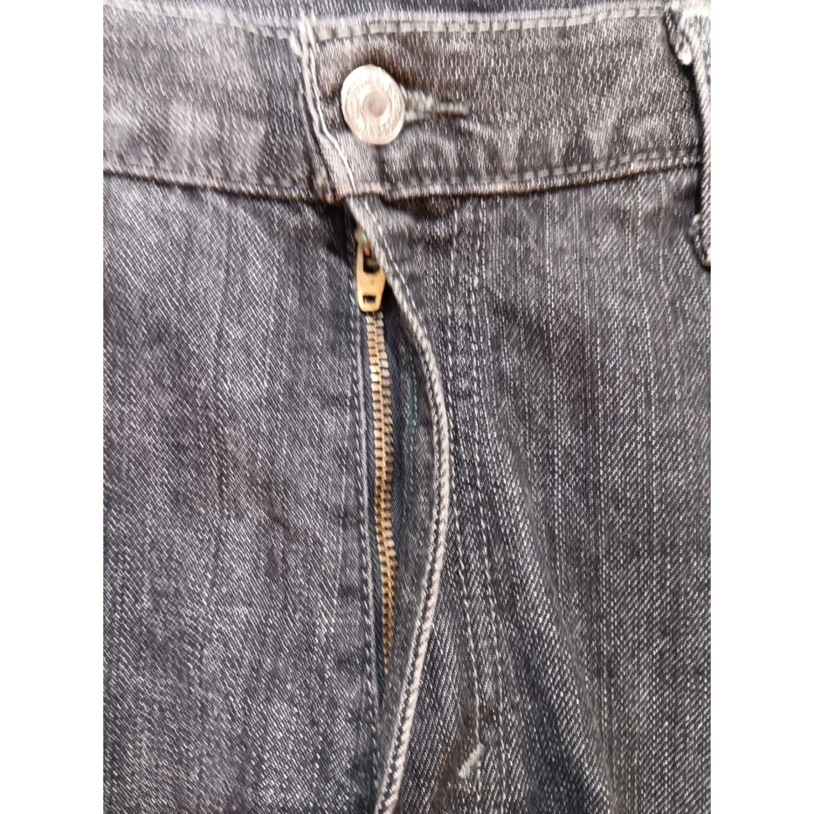 Levi's Levi's 514 Jeans Mens 36x34 Black Straight 5-Pocket Denim Cotton Wash Dark Logo USA Belt Loop GUC Size US 36 / EU 52 - 4 Thumbnail