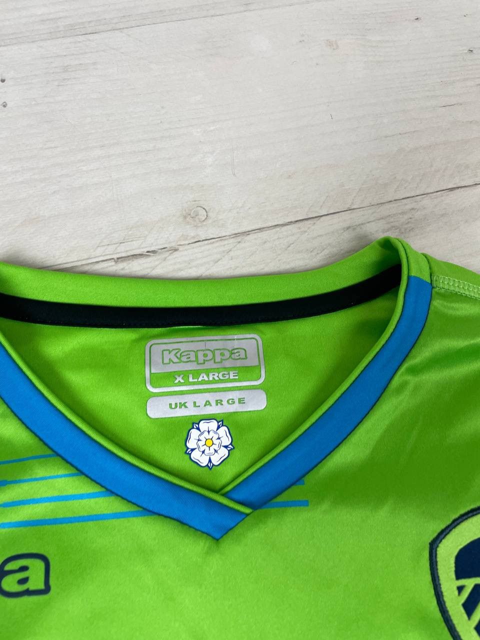 Kappa Leeds United 2018 2019 Goalkeeper Shirt Jersey Long Sleeve Size US XL / EU 56 / 4 - 9 Thumbnail