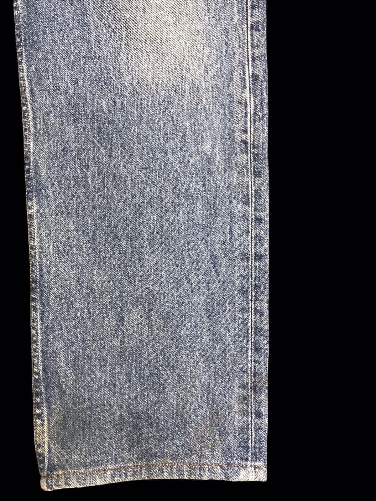 Levi's 💥VTG💥 Levis 501 Regular Medium Wash Distressed Denim F164 Size US 33 - 7 Thumbnail