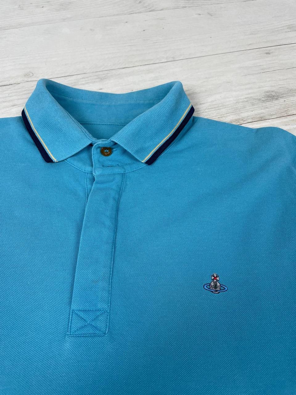 Vivienne Westwood Vivienne Westwood Polo Shirt Logo Orb Basic Luxury Size US M / EU 48-50 / 2 - 6 Thumbnail