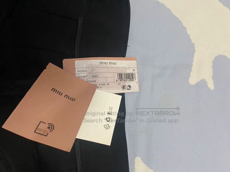 Miu Miu Miu Miu 40 skirt Size 39" - 3 Thumbnail
