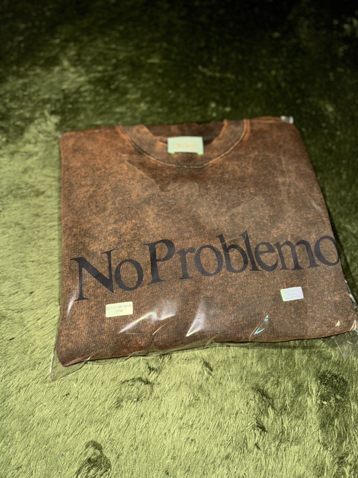 Aries [M] ARIES No Problemo Acid-Wash Sweatshirt Size US M / EU 48-50 / 2 - 12 Thumbnail