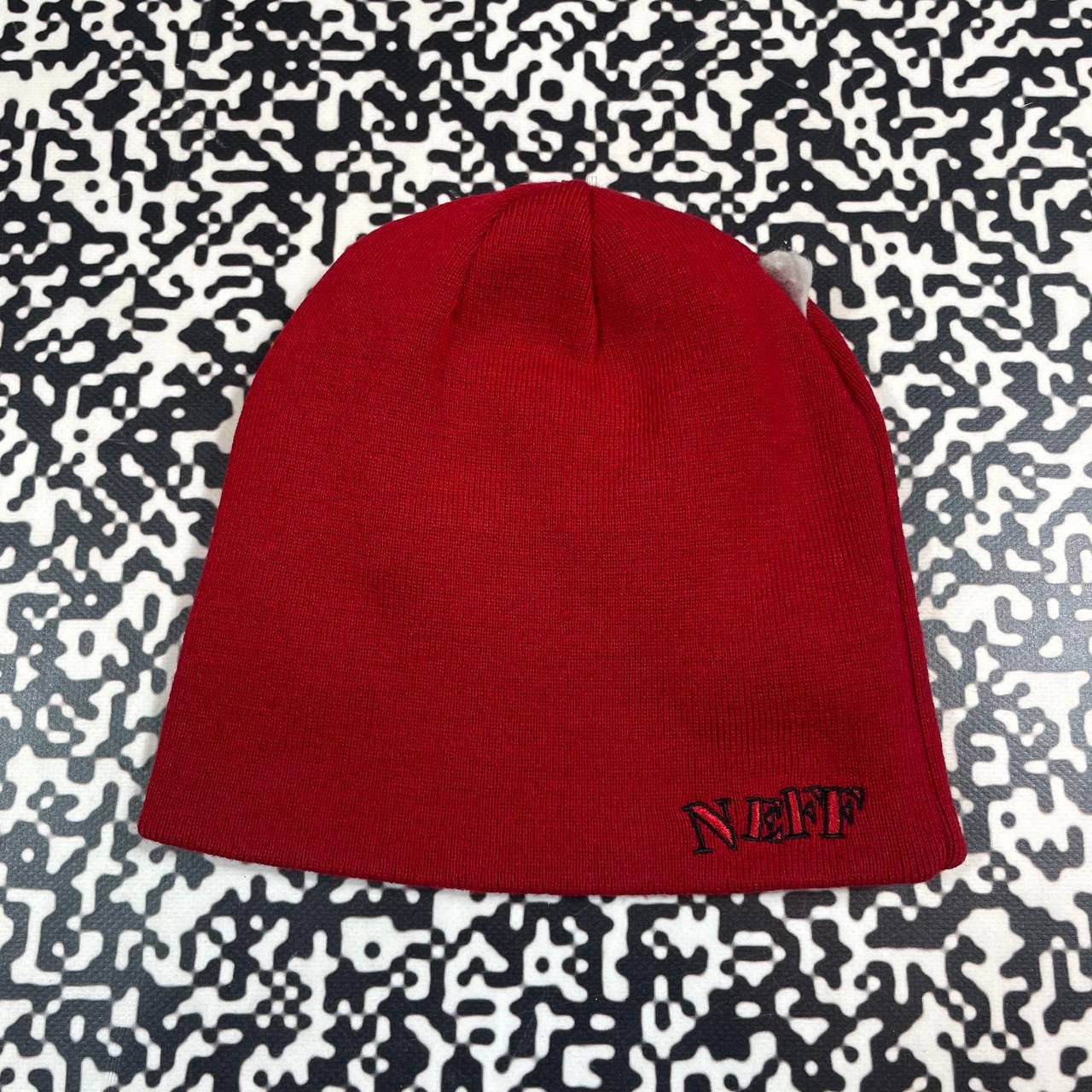 NEFF Vintage Y2K NEFF 2 Side Striped Skate SK8 Style Hat Size ONE SIZE - 3 Thumbnail