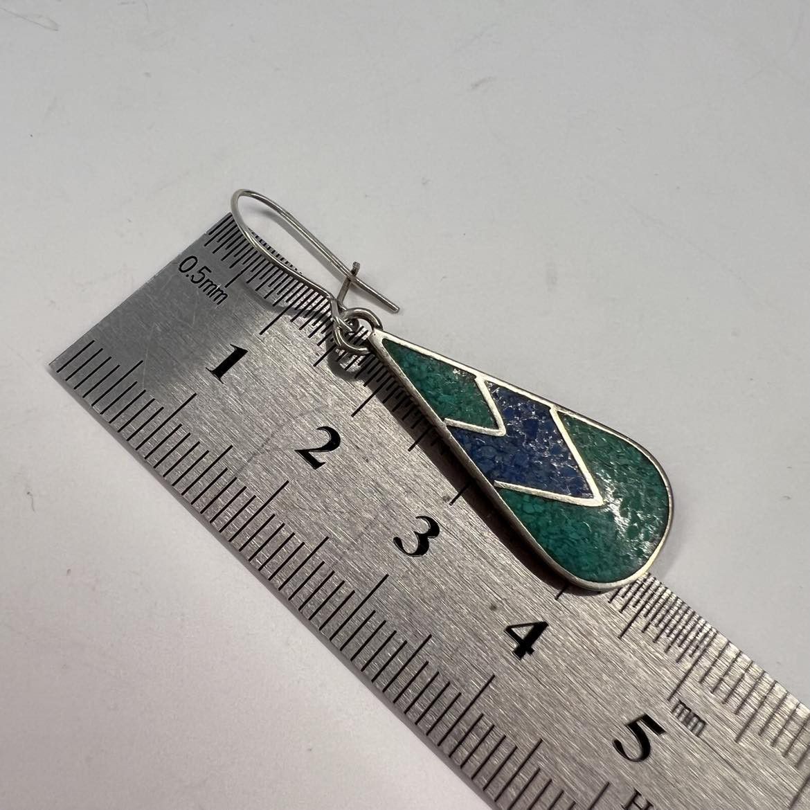 Jewelry Vintage Jewelry Sterling Silver 925 Earrings Mexico 3 gr Size ONE SIZE - 3 Thumbnail