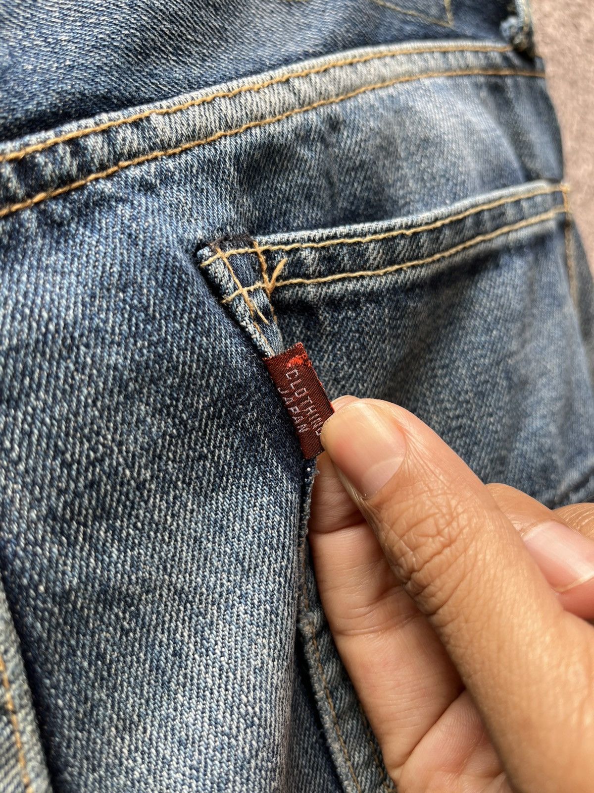 FDMTL FDMTL fundamental Japan Denim Size US 31 - 12 Thumbnail
