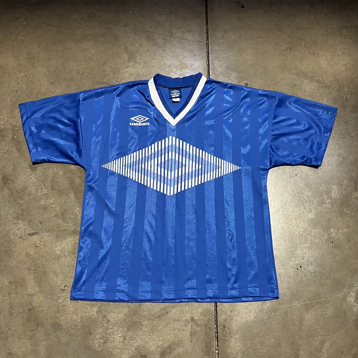 Supreme × Umbro Supreme®/Umbro® Stripe Soccer Jersey | Grailed