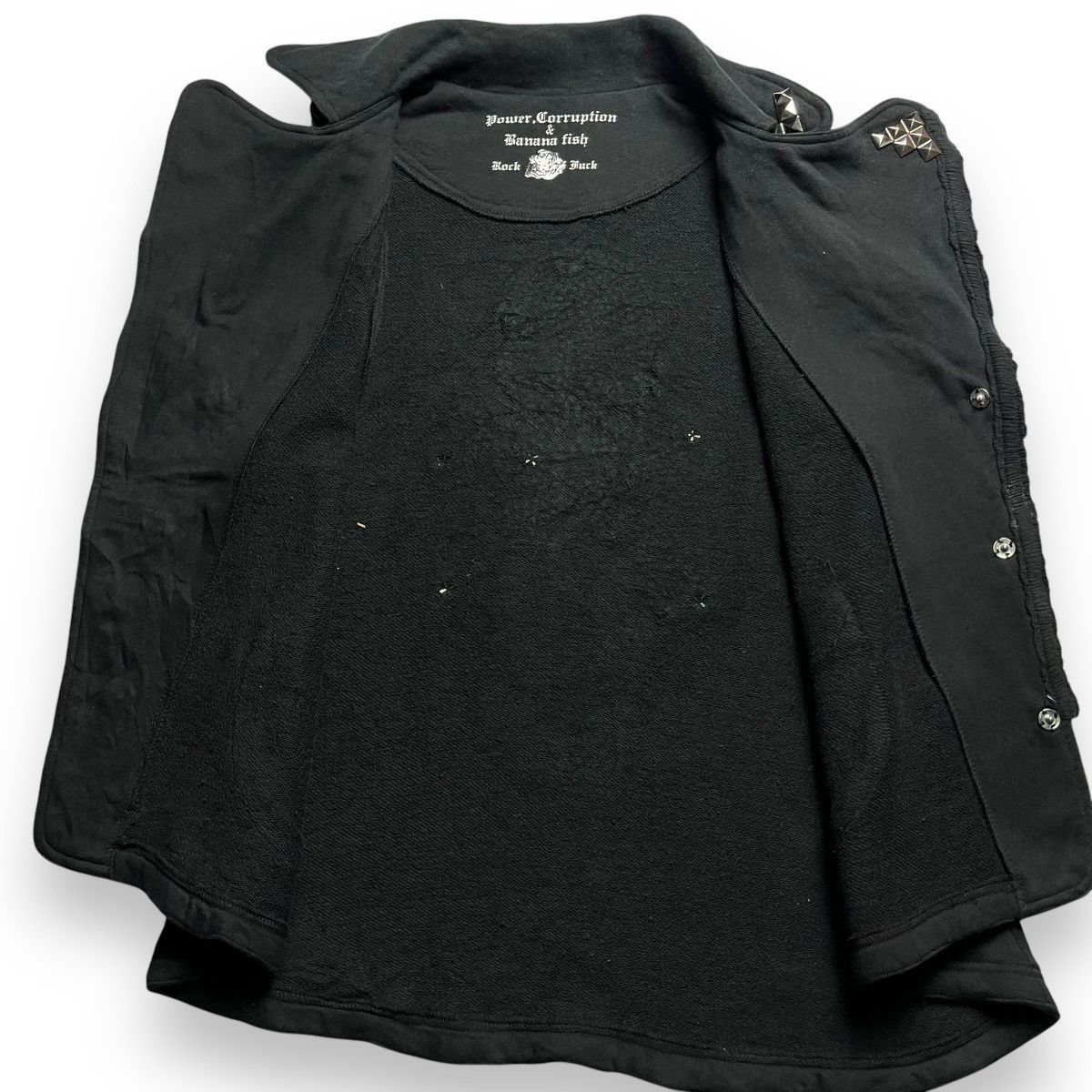 If Six Was Nine 🇯🇵JAPANESE BRAND☠️ SKULL GOTHIC PUNK STUDDED VEST Size US M / EU 48-50 / 2 - 7 Thumbnail