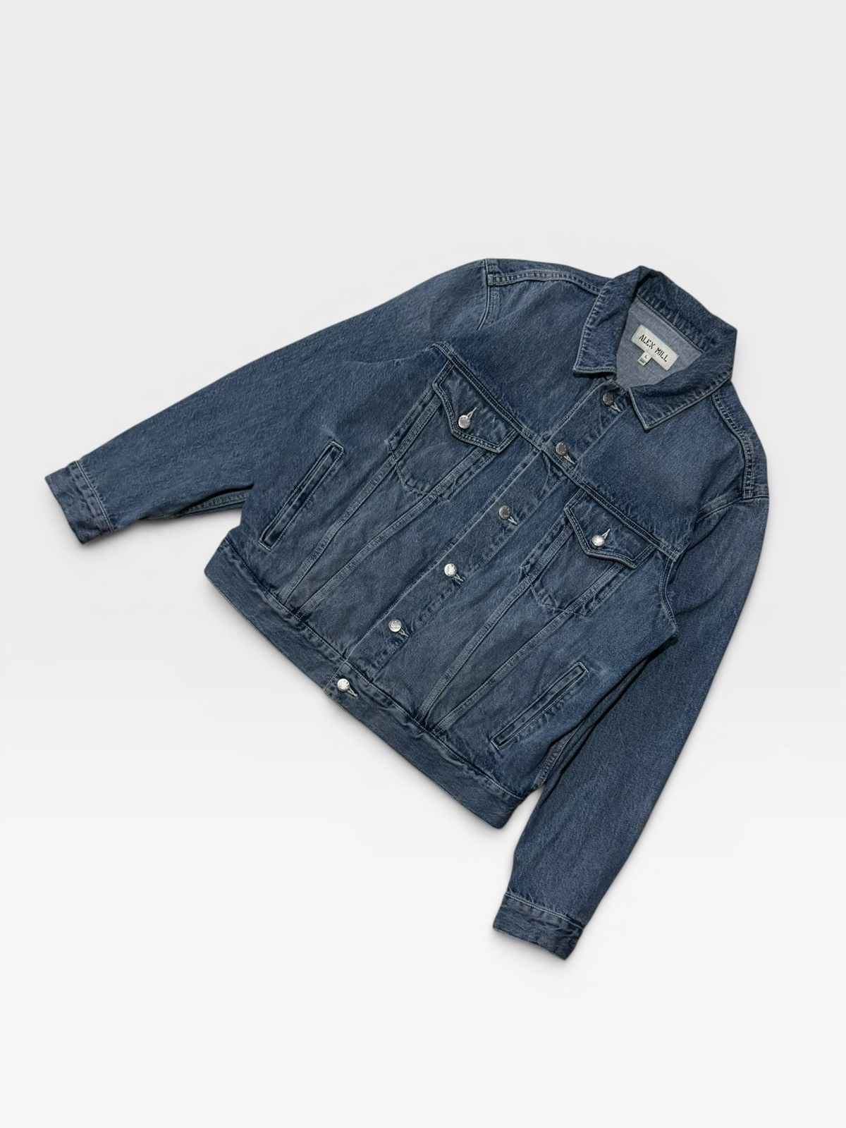 Alex Mill Alex Mill Denim Jacket Size US L / EU 52-54 / 3 - 3 Thumbnail