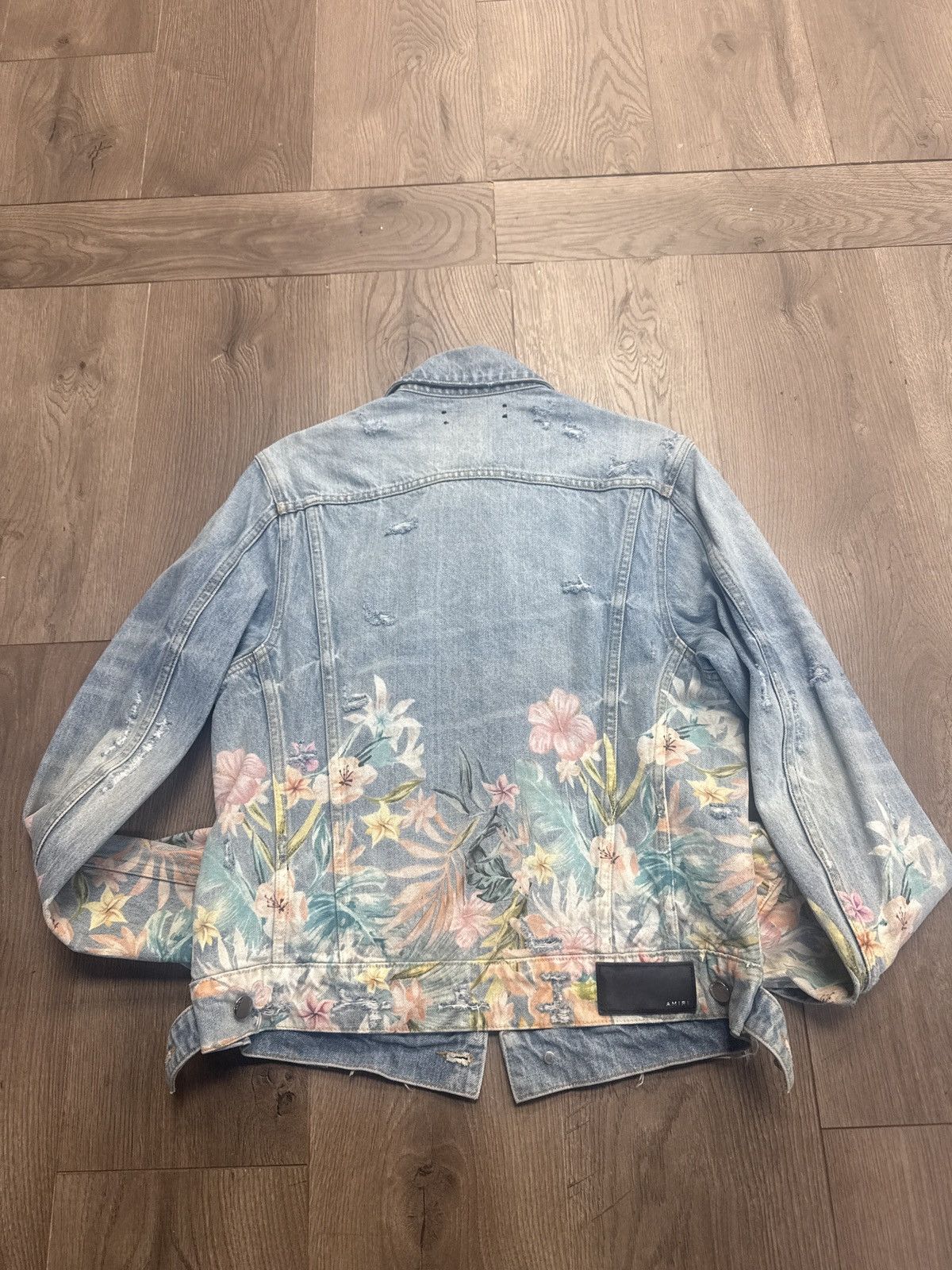 Amiri Amiri floral denim jacket Size US S / EU 44-46 / 1 - 2 Thumbnail