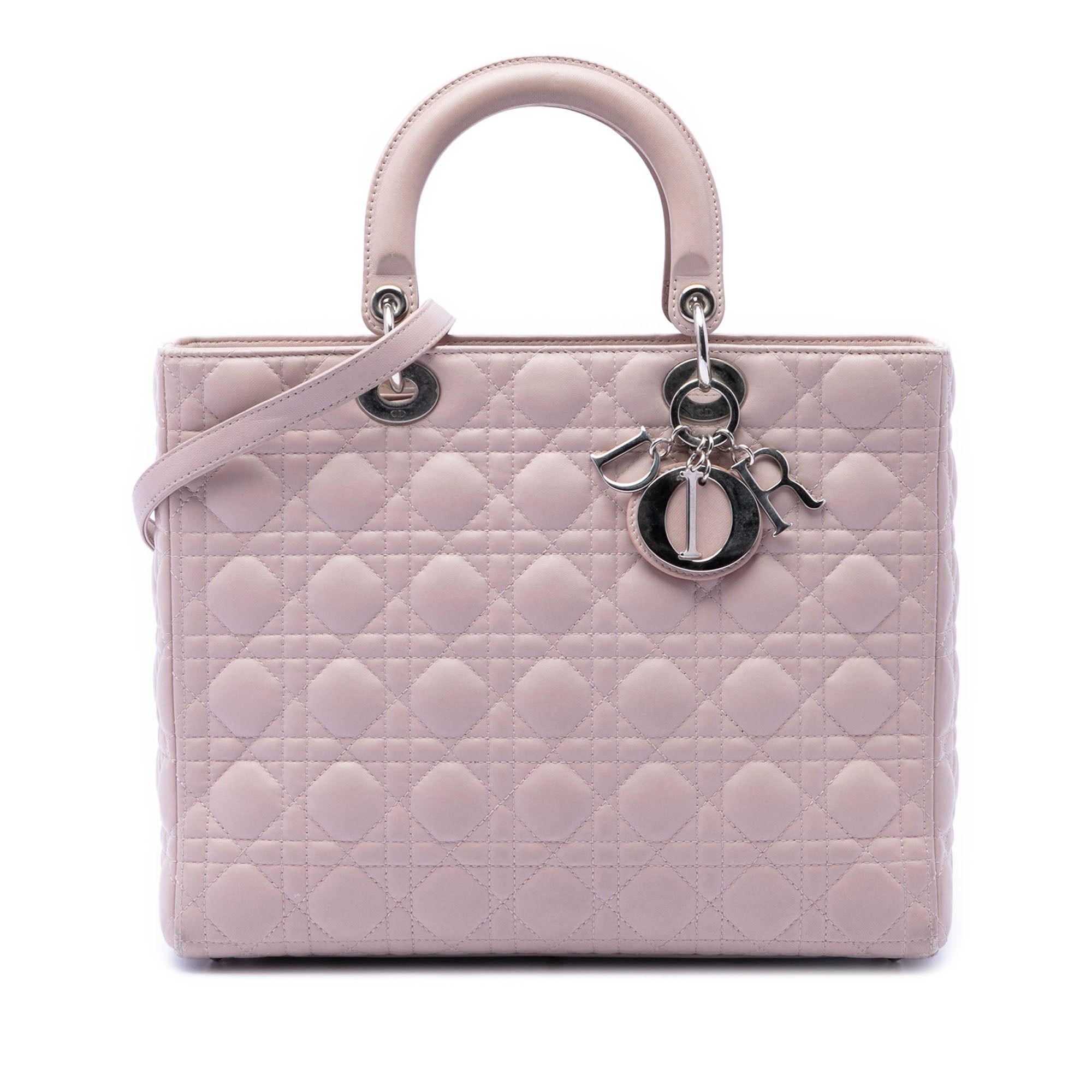Dior Large Lambskin Cannage Lady Dior Size ONE SIZE - 1 Thumbnail