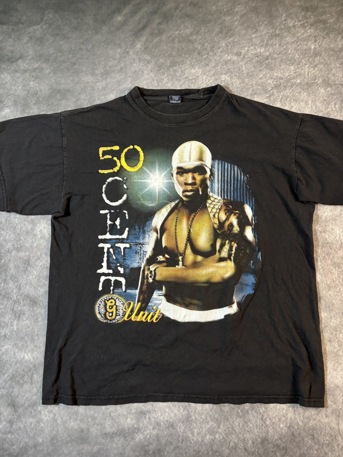 Rap Tees Vintage 50 Cent Parking Lot Bootleg Tee G-Unit 1990s Rap Tee Size US M / EU 48-50 / 2 - 7 Thumbnail