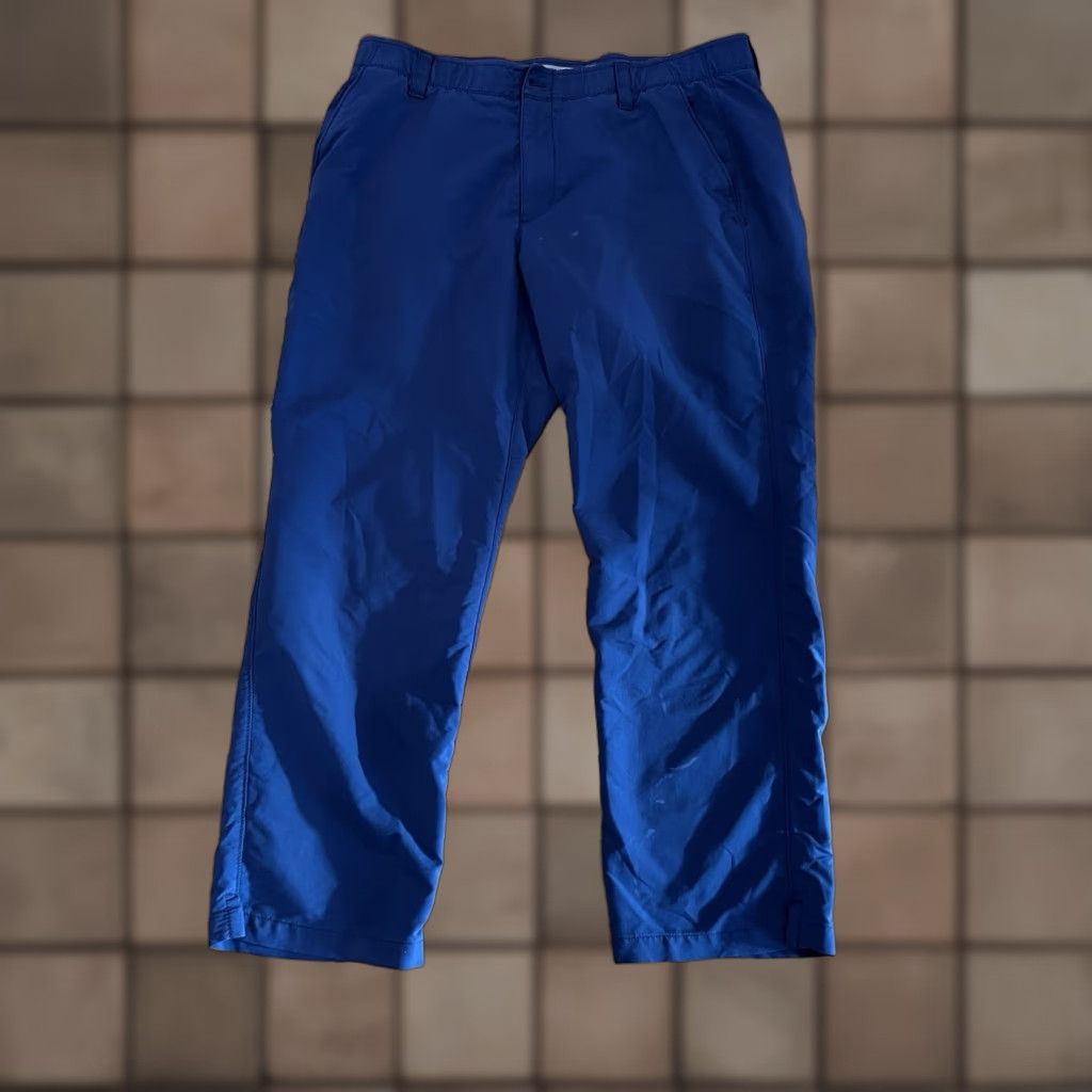 Under Armour Under Armour Drive Golf Pants Navy 38 x 30 Men Regular Pants Solid Stretch Pockets 30 In Inseam Golf Style UA Drive Size US 38 / EU 54 - 1 Thumbnail