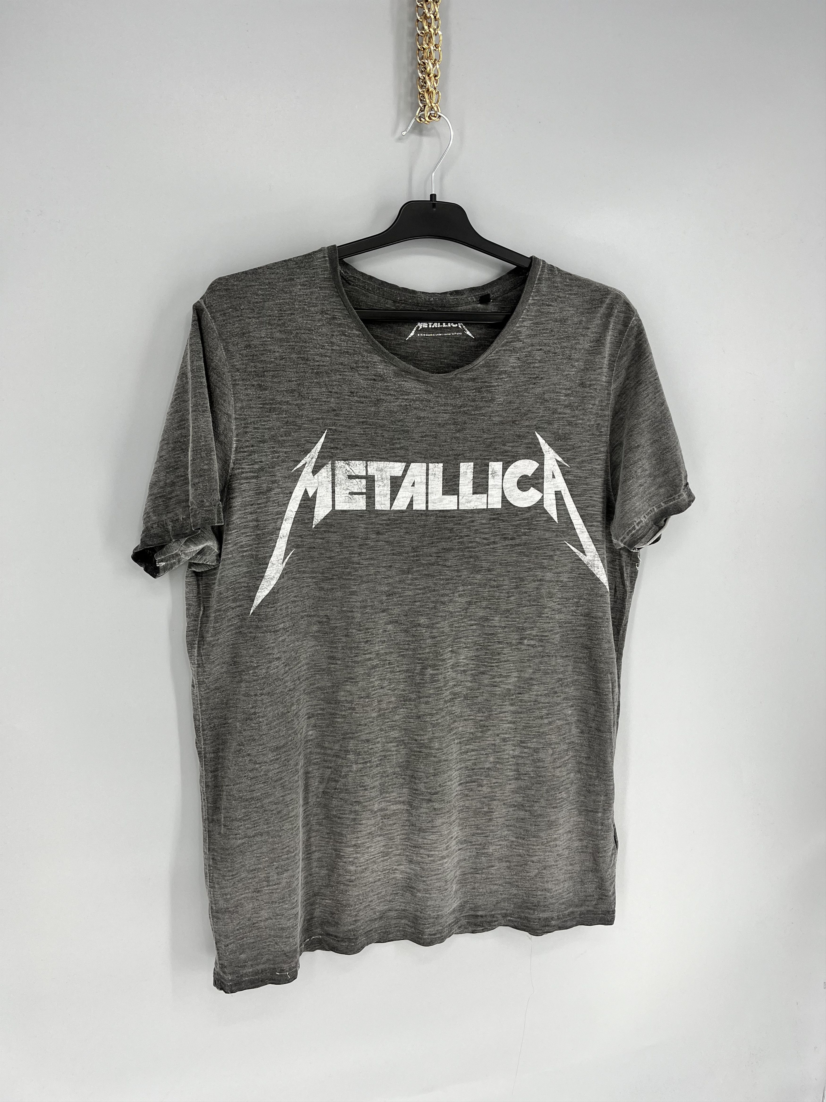 Band Tees × Vintage Vintage Y2K Metallica Skulls Dead Face Band Rock Streetwear Size US L / EU 52-54 / 3 - 2 Thumbnail