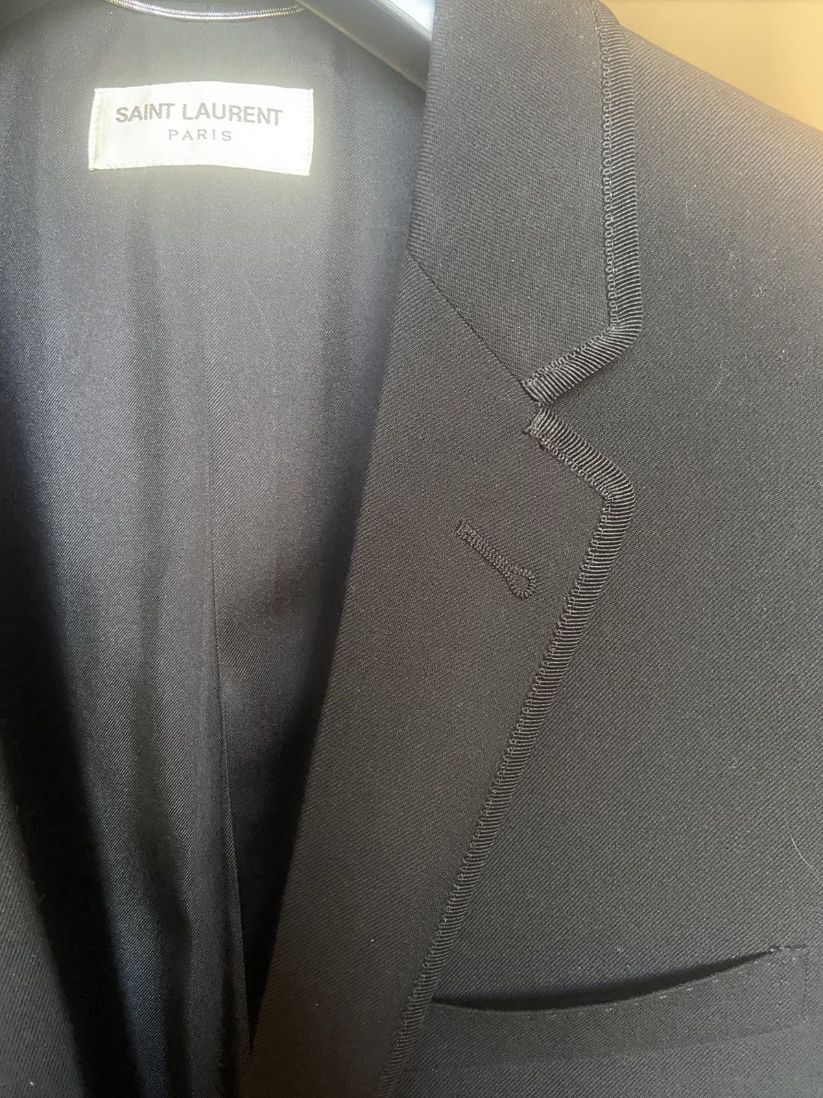 Saint Laurent Paris Blazer Saint Laurent Paris Size 40R - 6 Thumbnail