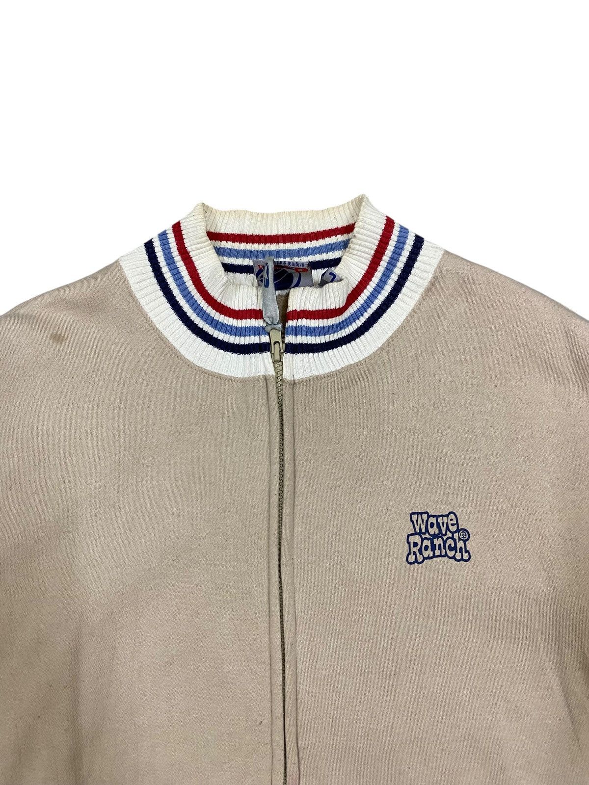 Vintage Vtg 90s Wave Ranch Varsity Big Logo Jacket Size US M / EU 48-50 / 2 - 5 Thumbnail