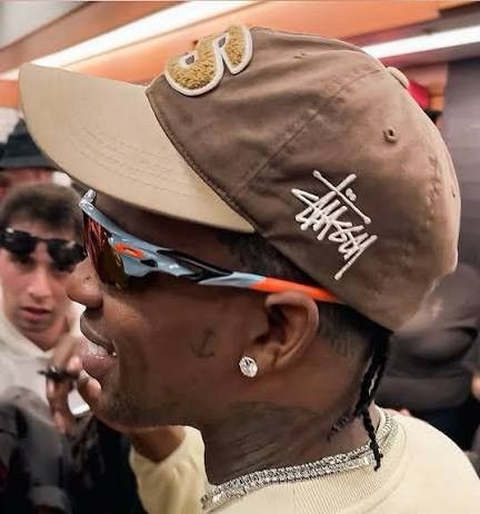 Stussy Stussy Chenille S low pro cap DS / Travis Scott | Grailed