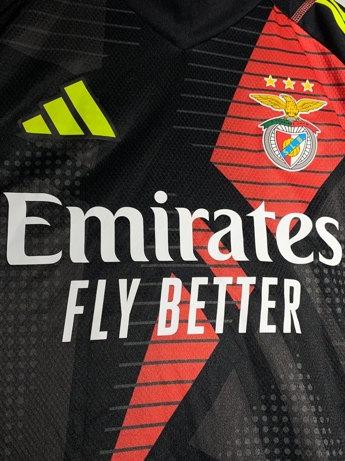 Adidas Adidas Benfica 2024 Goalkeeper Football Shirt Size US L / EU 52-54 / 3 - 4 Thumbnail
