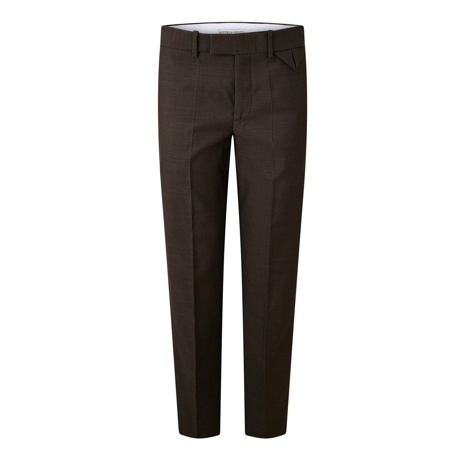 Bottega Veneta Bottega Veneta Bv Trousers in Brown Size 40" / US 18 - 1 Thumbnail