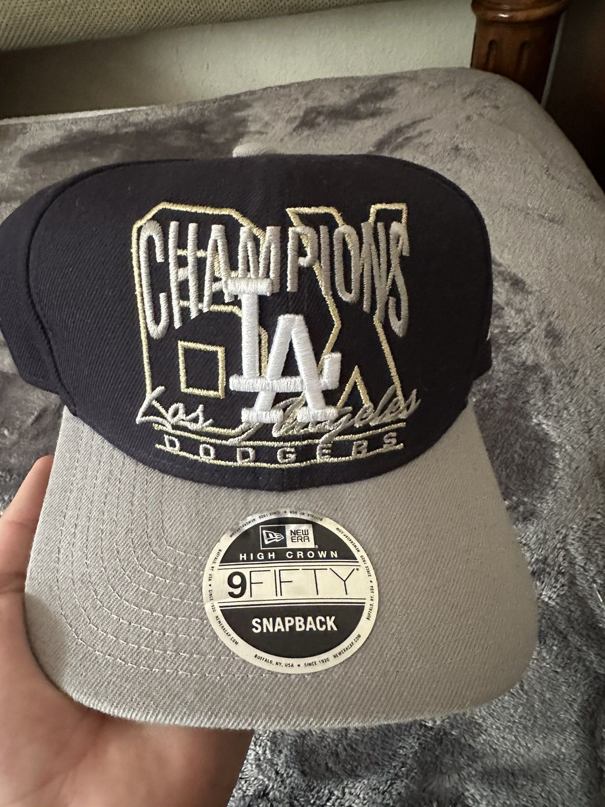 New Era New Era Los Angeles Dodgers Champions Hat Size ONE SIZE - 2 Thumbnail