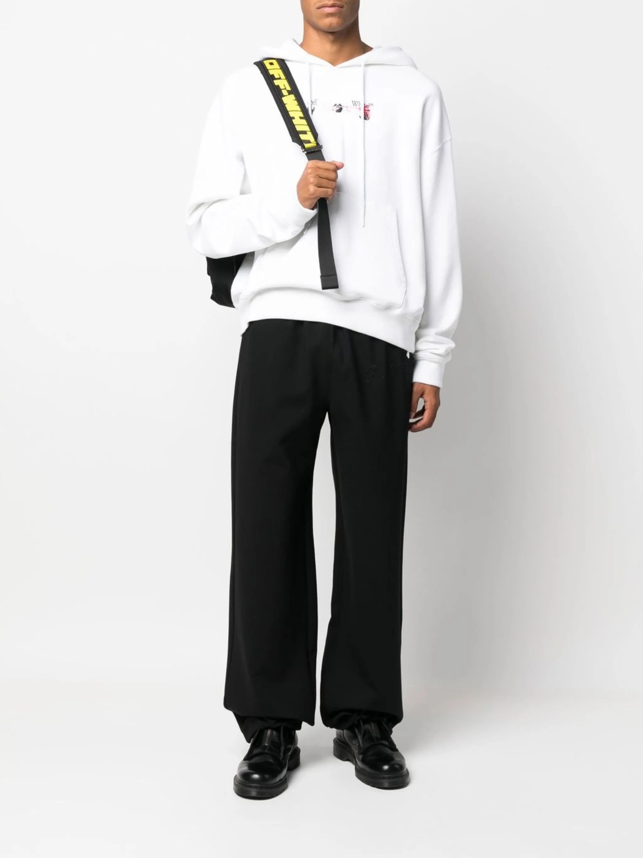 Off-White o1y0225 Logo Jogger & Sweatpant in Black Size US 34 / EU 50 - 5 Thumbnail