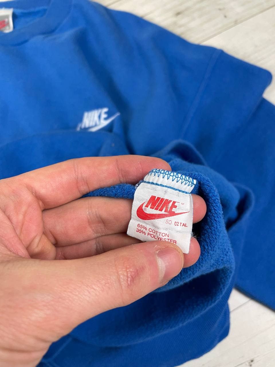 Nike Vintage Nike Great Britain Team Sweatshirt 80s Soccer Size US XL / EU 56 / 4 - 10 Thumbnail