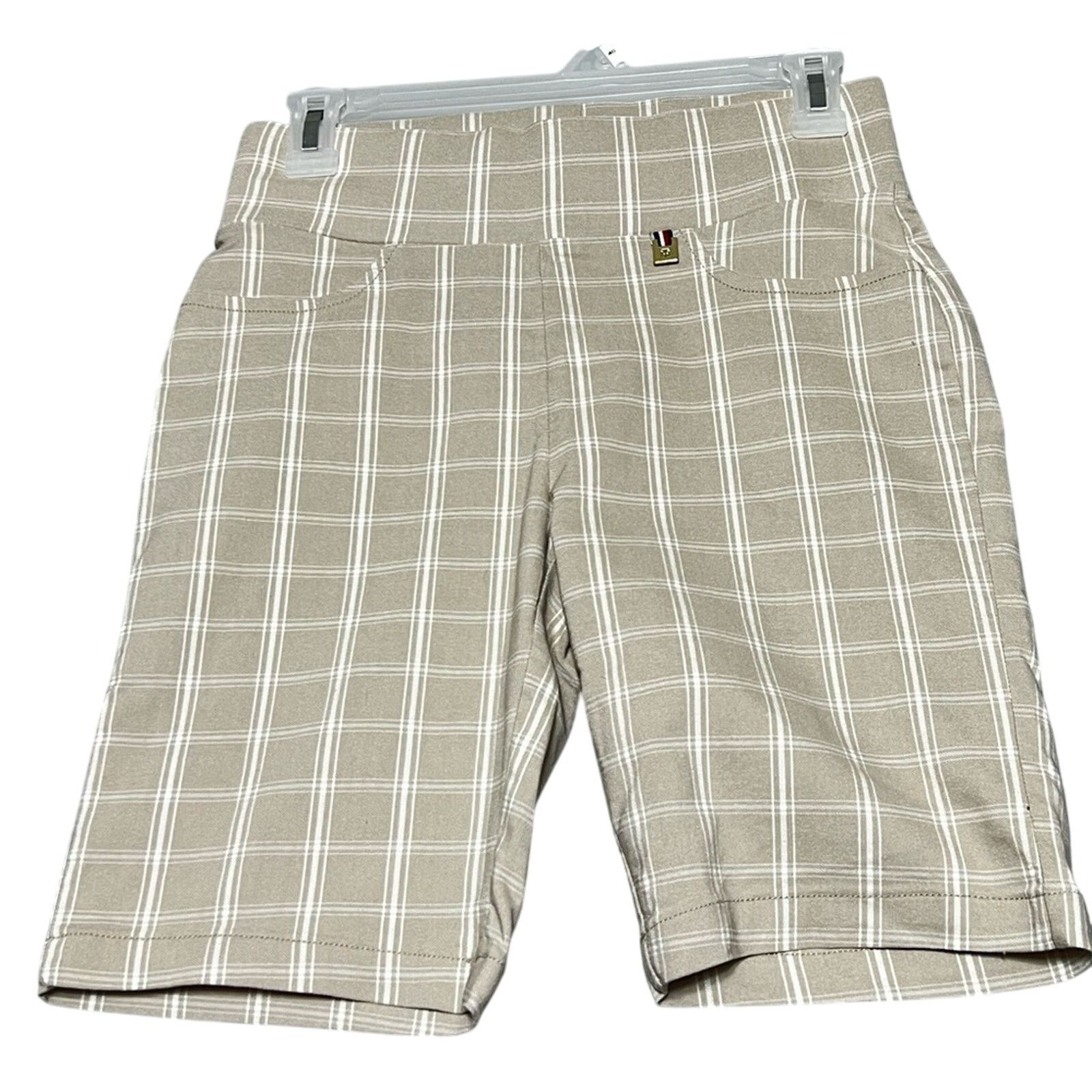 Tommy Hilfiger Tommy Hilfiger Shorts Hollywood Tan Women's 8” Flat Front Size 24" / US 00 / IT 34 - 1 Thumbnail