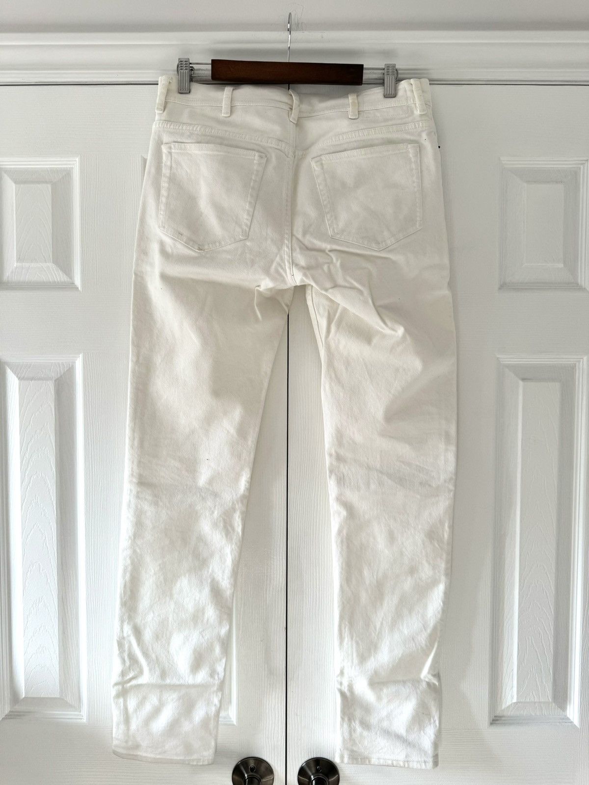 Acne Studios Acne Studios Blå Konst North White Denim Size US 31 - 4 Thumbnail
