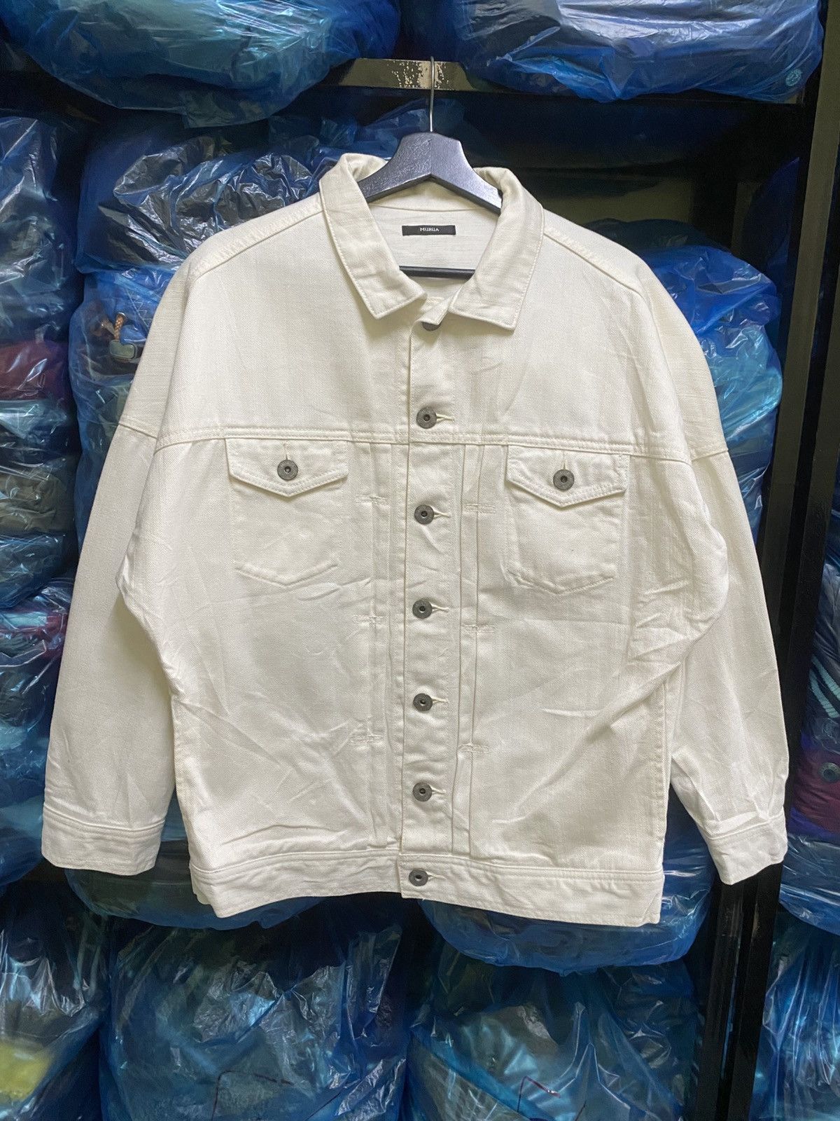 Japanese Brand MURUA DENIM TRUCKER JACKET Size M / US 6-8 / IT 42-44 - 1 Thumbnail