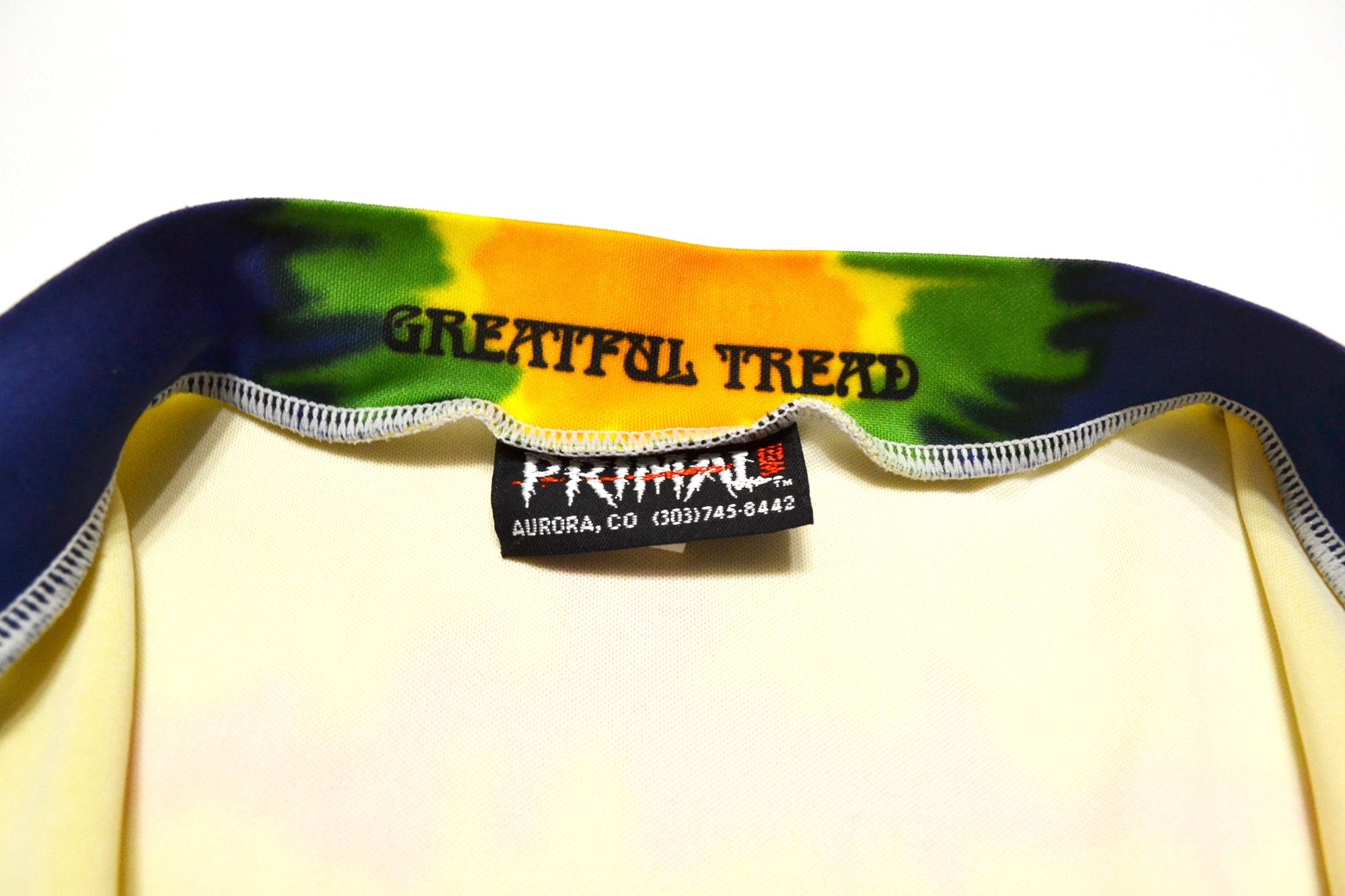 Vintage Primal Wear Skeleton Greatful Tread Dead Cycling Jersey Size US XL / EU 56 / 4 - 2 Thumbnail