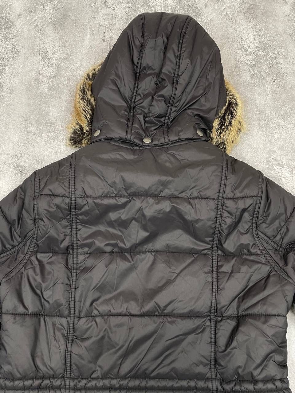 Barbour Barbour Women Quilted Long Parka Coat Black Fur Hood Beacon Size M / US 6-8 / IT 42-44 - 8 Thumbnail
