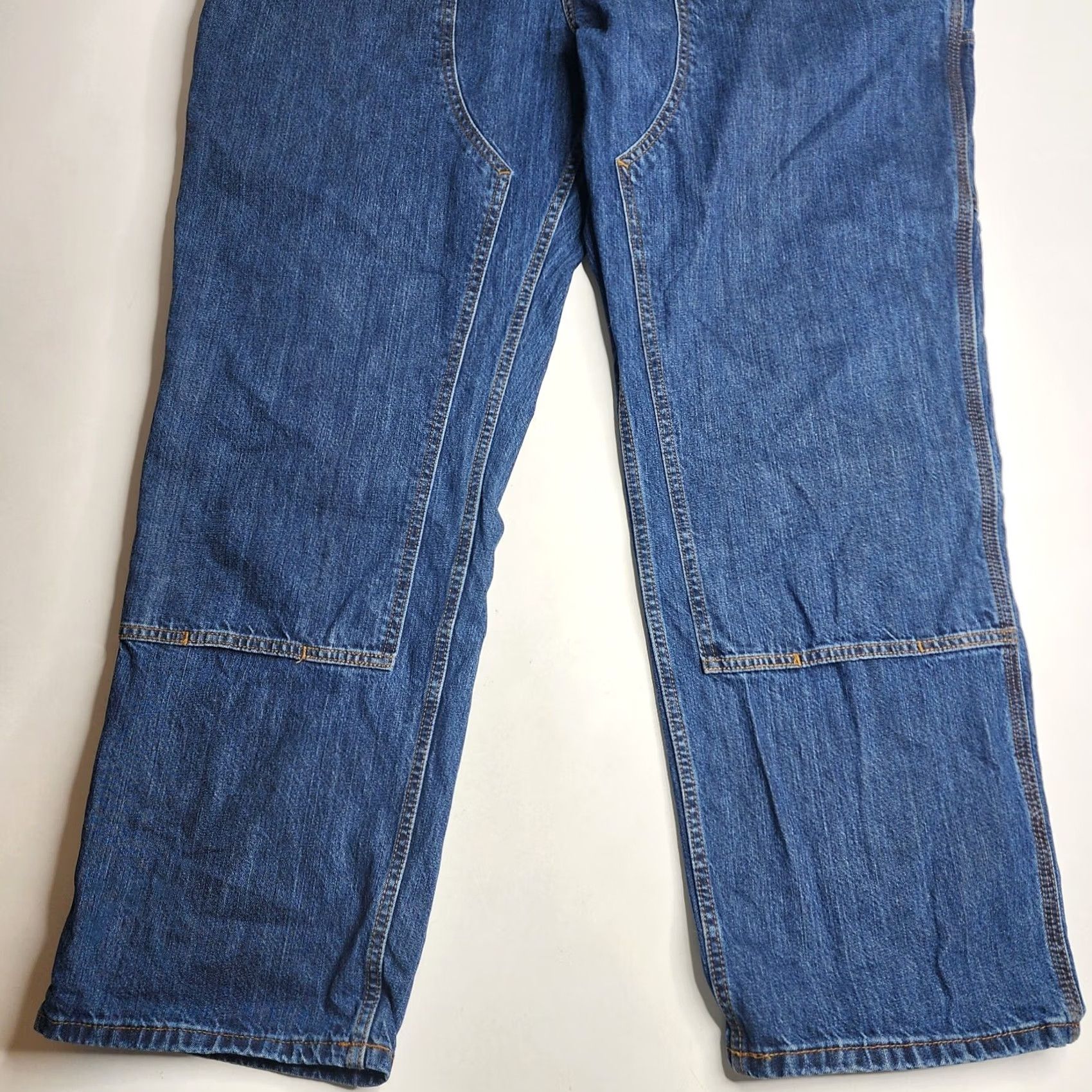 Carhartt VINTAGE Carhartt Loose Fit Double Front Utility Logger Denim Jeans Men's 42 x 32 Size US 42 / EU 58 - 7 Thumbnail