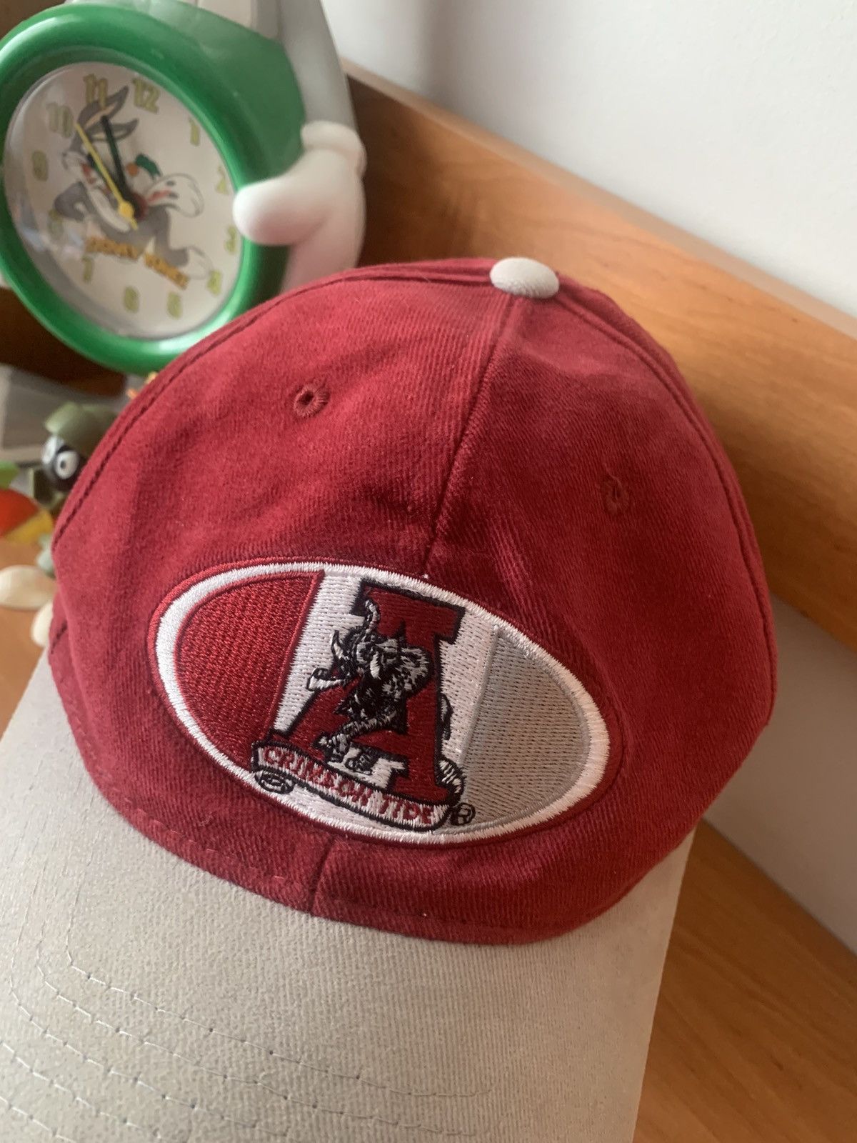 NCAA × Starter × Vintage 90s VTG Starter NCAA Alabama Crimson Tide The Right Hat Cap Size ONE SIZE - 2 Thumbnail