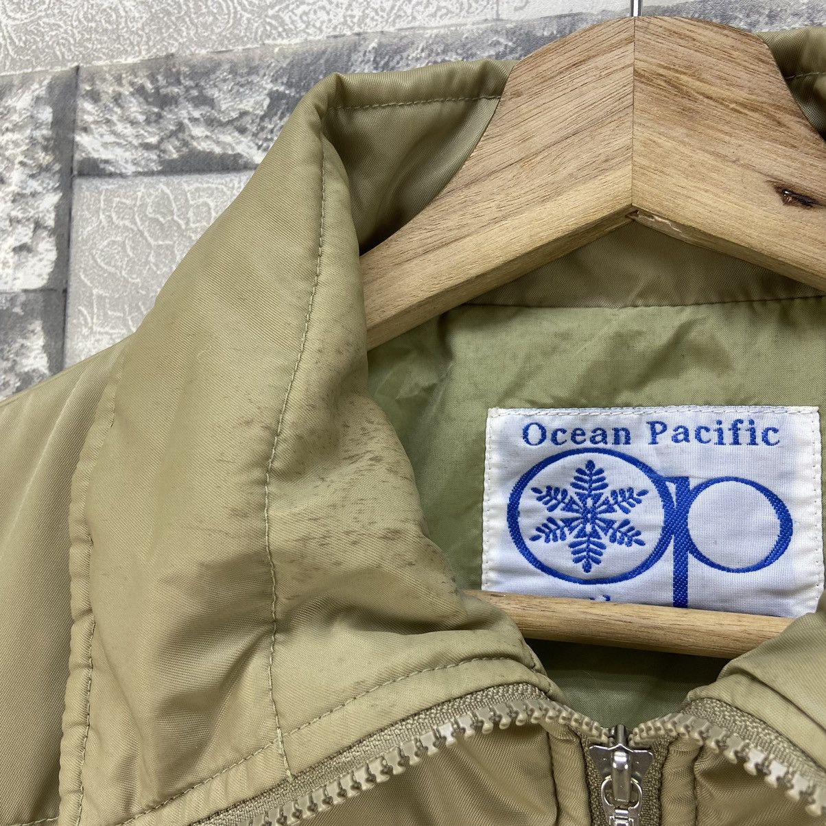 Ocean Pacific × Vintage Vintage Ocean Pacific Stylish Down Jacket Size S / US 4 / IT 40 - 6 Thumbnail