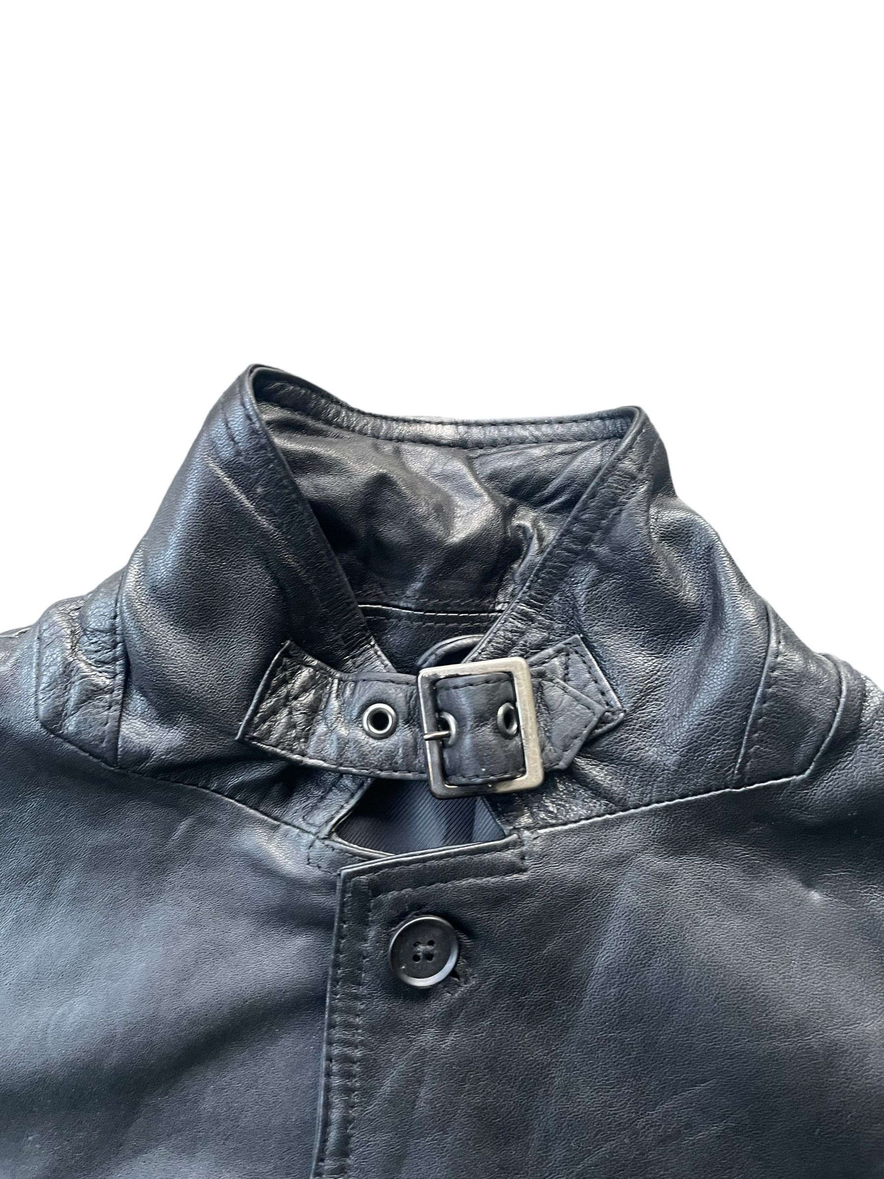 Japanese Brand The Suit Company Coat Leather Jacket Size US M / EU 48-50 / 2 - 4 Thumbnail