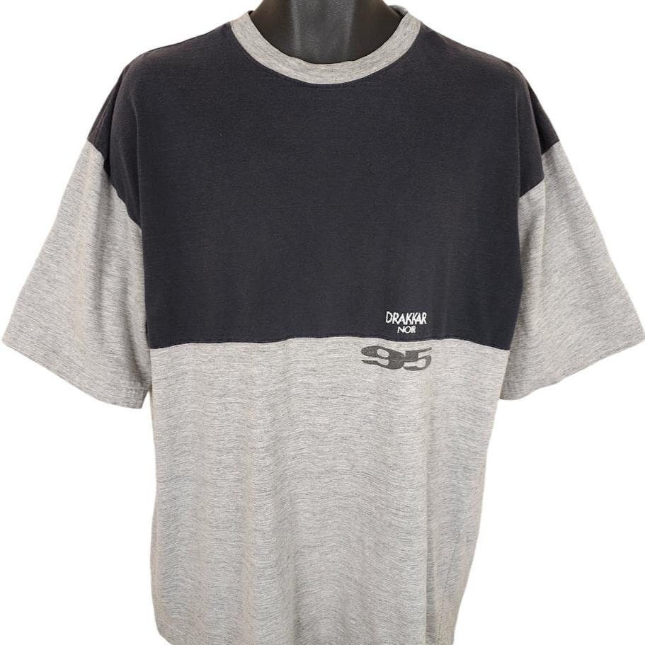Vintage Vintage Drakkar Noir 95 T Shirt Mens Size XL Gray 90s Size US XL / EU 56 / 4 - 1 Thumbnail