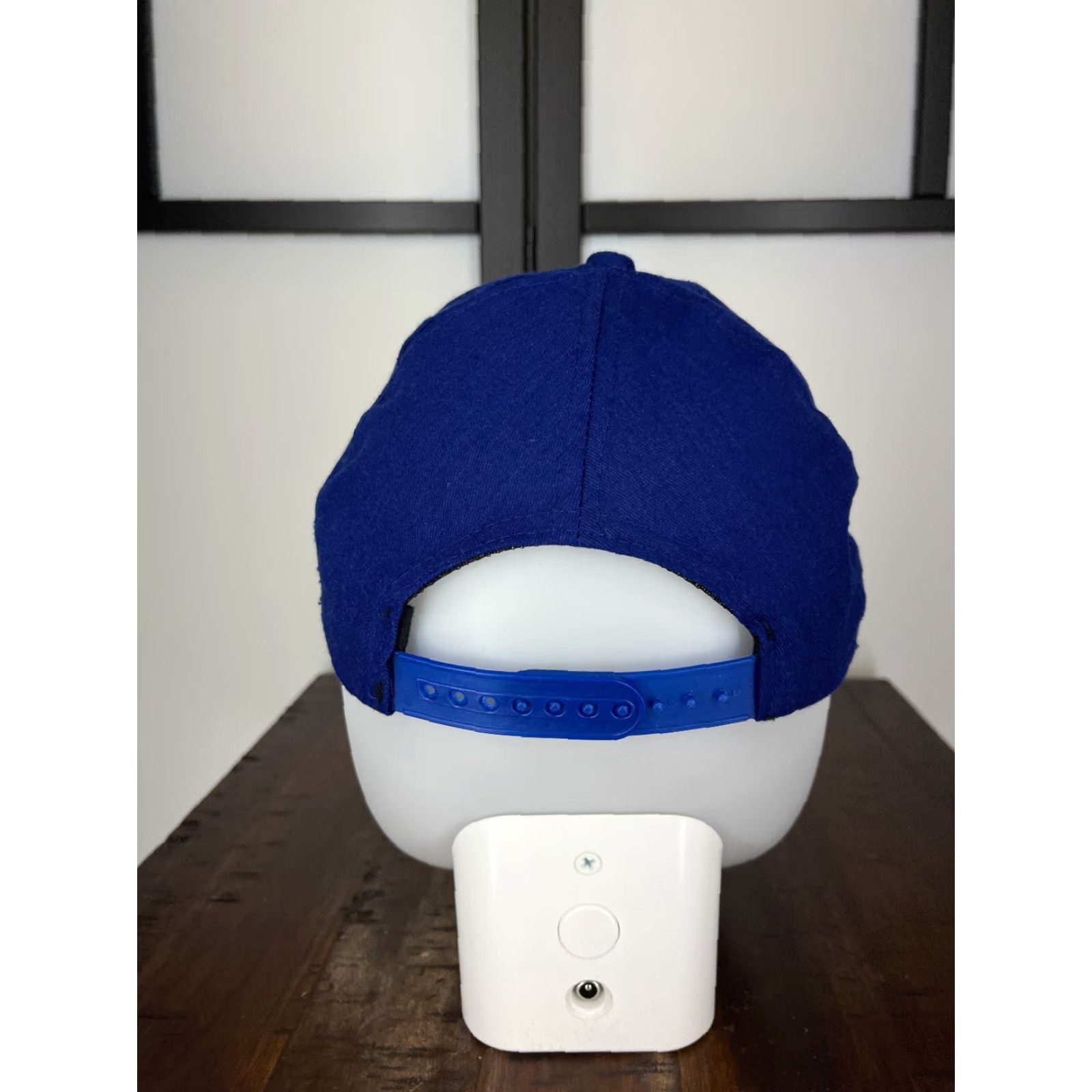 Vintage Unbranded Embroidered L Hat Cap Snap Back Adult One Size Blue Cotton Polyester Hat Cap Baseball Cap Adjustable Lightweight Size ONE SIZE - 6 Thumbnail