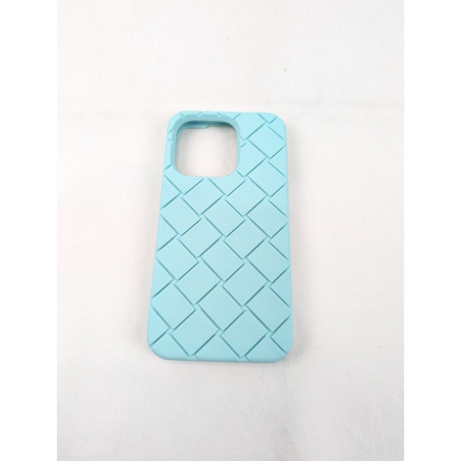 Bottega Veneta o1rshd1 Rubber Cover I Phone 14 Pro in Celadon in Light Blue Size ONE SIZE - 1 Thumbnail