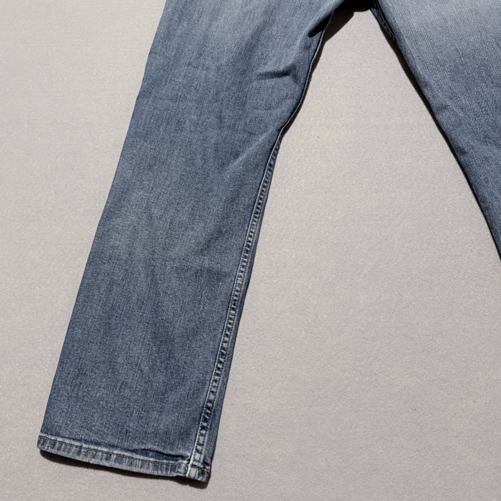 Levi's Levi’s 559 Jeans Men Blue Denim Straight Leg Low Rise Distressed 34x30 Jeans Size US 34 / EU 50 - 7 Thumbnail