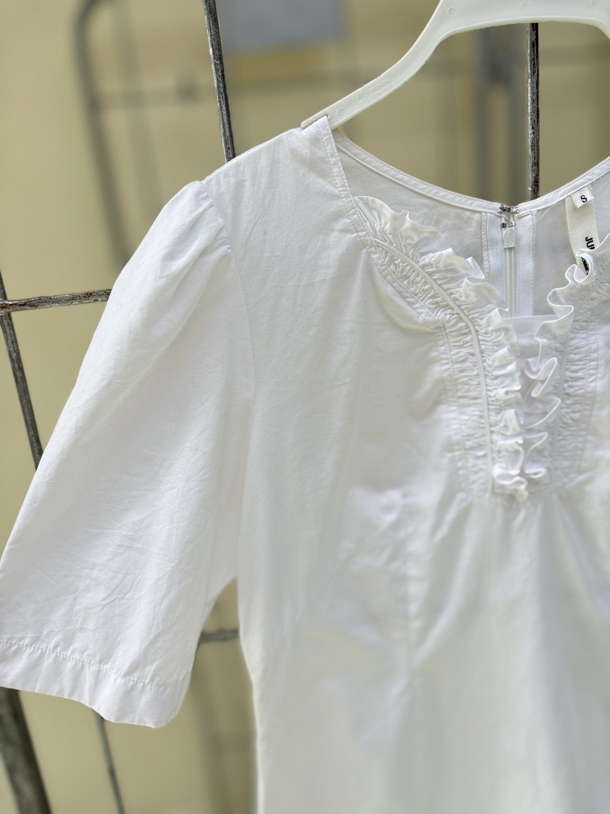 Junya Watanabe Junya Watanabe • Comme des Garcons white blouse Size S / US 4 / IT 40 - 5 Thumbnail