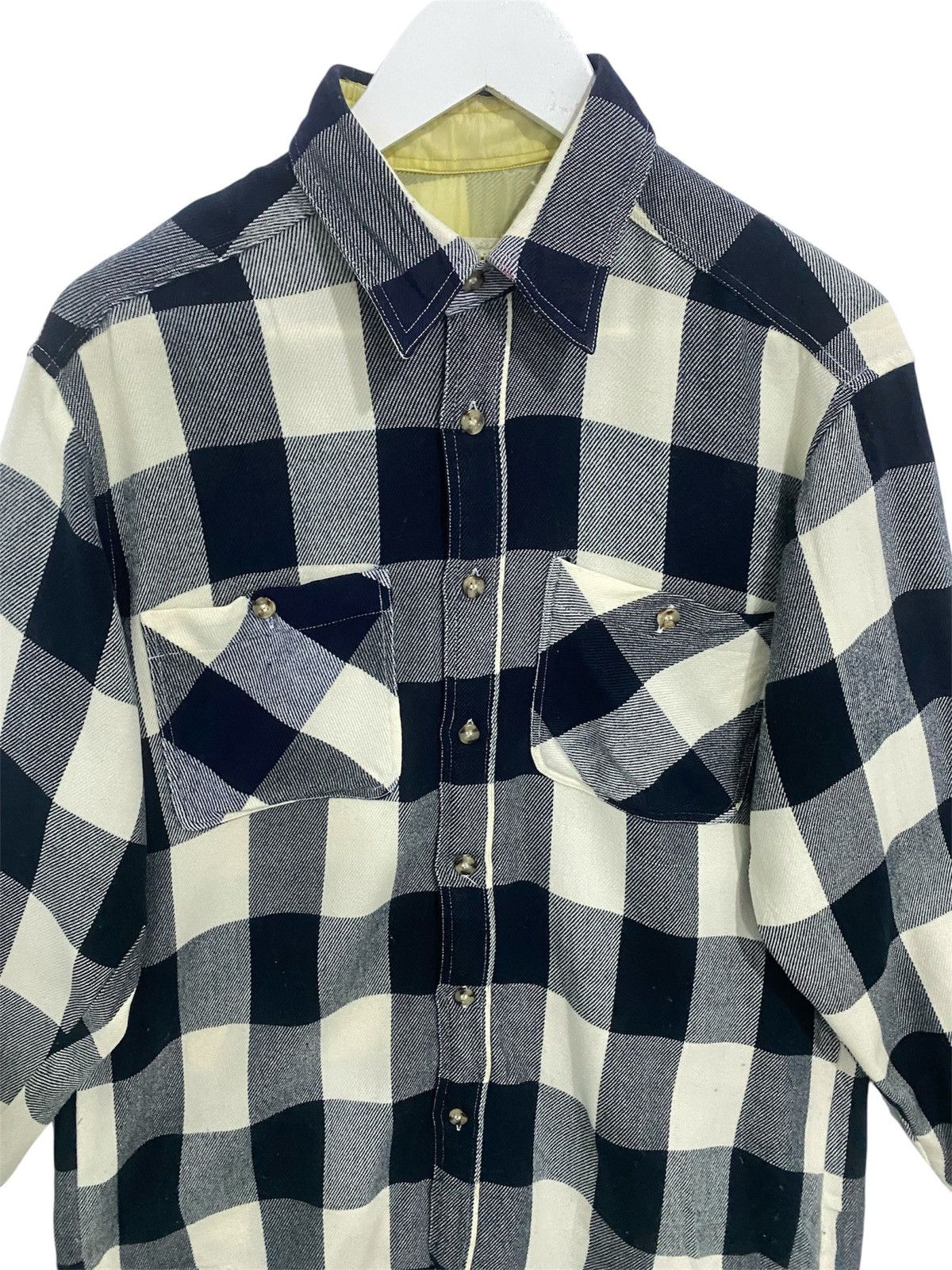 Japanese Brand Vintage Orange Field Button Up Shirts Size US L / EU 52-54 / 3 - 3 Thumbnail