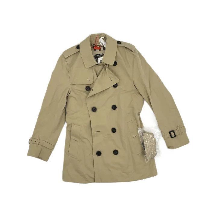 Burberry Burberry Burberry Short Trench Coat in Khaki-2507 Size US M / EU 48-50 / 2 - 2 Thumbnail