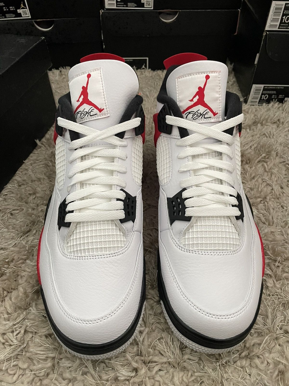 Jordan Brand Jordan 4 Red Cement Size US 13 / EU 46 - 4 Thumbnail